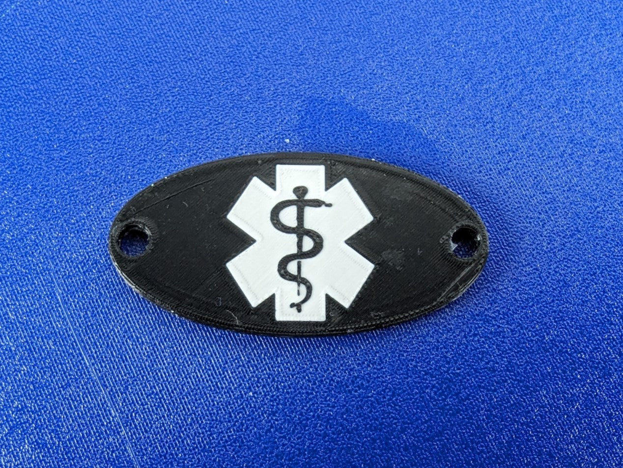 Adult Medical Shoe Tag (Asthma)